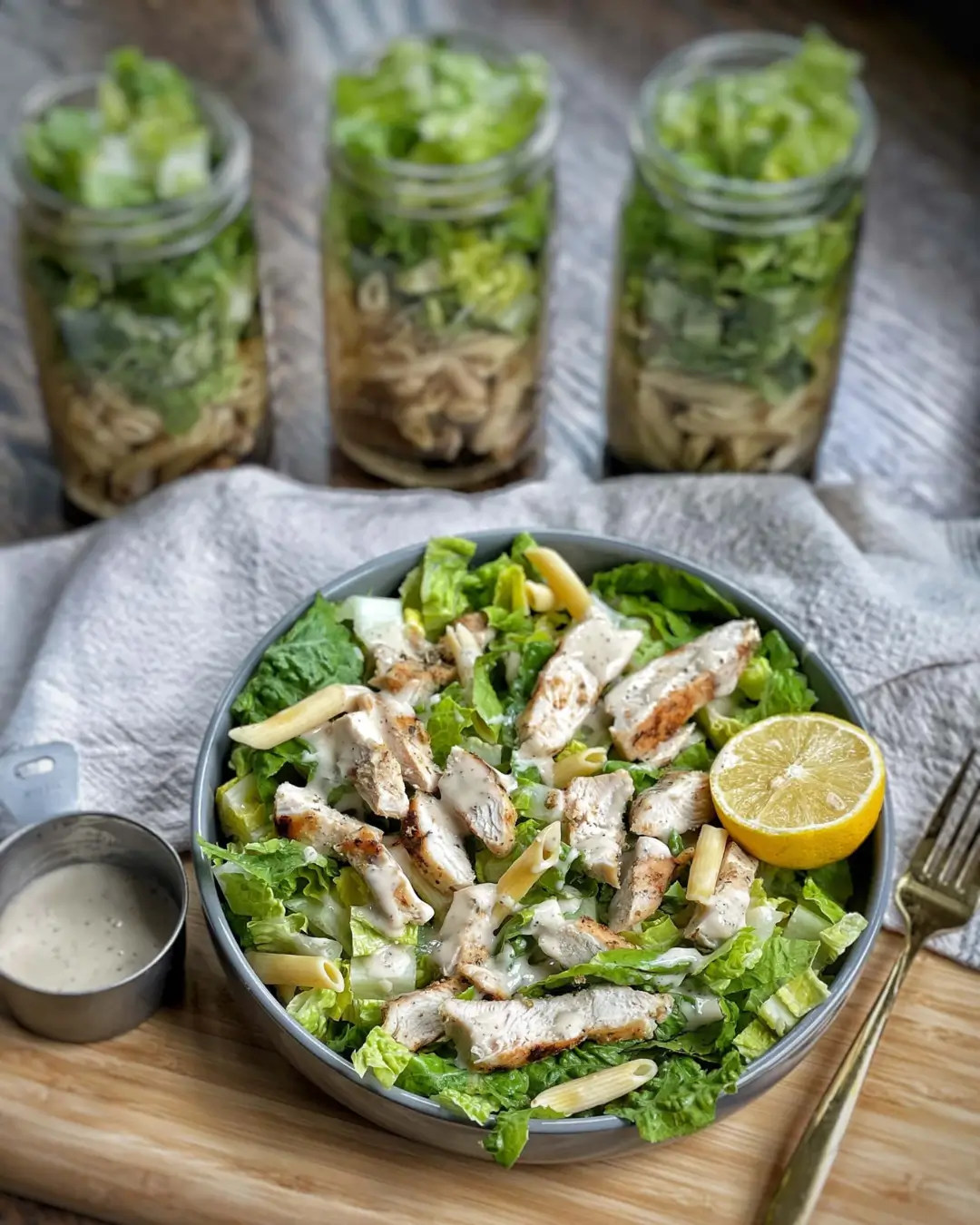 Salada Toscana + Molho Siciliano